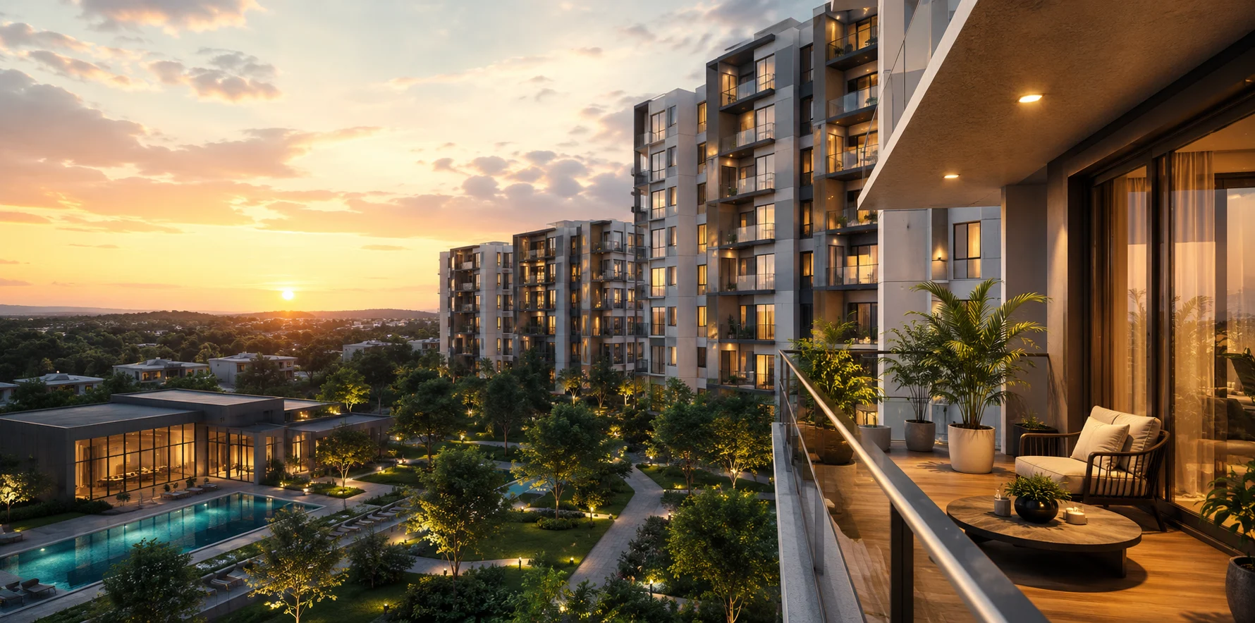 Premium 3 BHK flats in Sarjapur Road at Mythri Sikharam